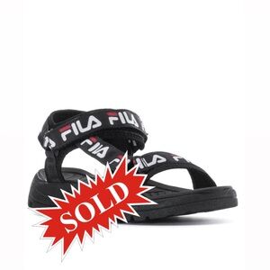 FILA • ❌SOLD❌Alteration black Velcro sandals size 9
